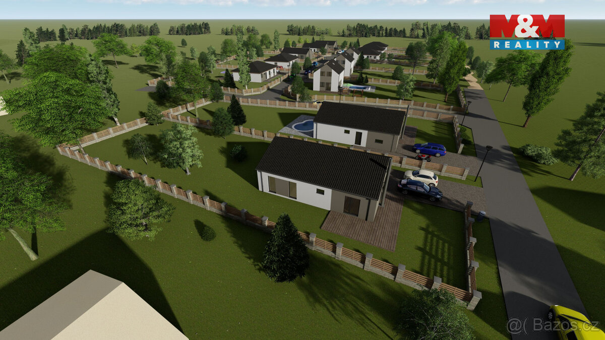 Prodej pozemku k bydlení, 1080m², Újezd nade Mží - 7