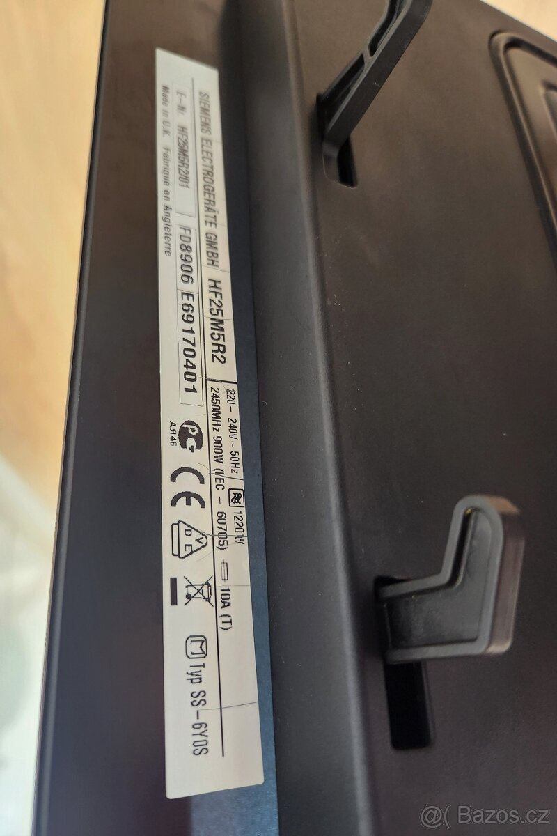 Vestavná Mikrovlnná trouba Siemens HF25M5R2/01 - 7