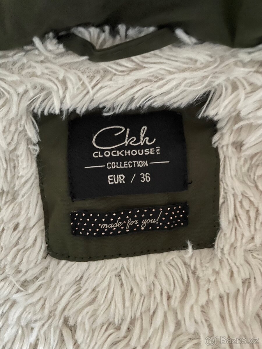 Dámská zimní bunda Clockhouse, vel. S - 7