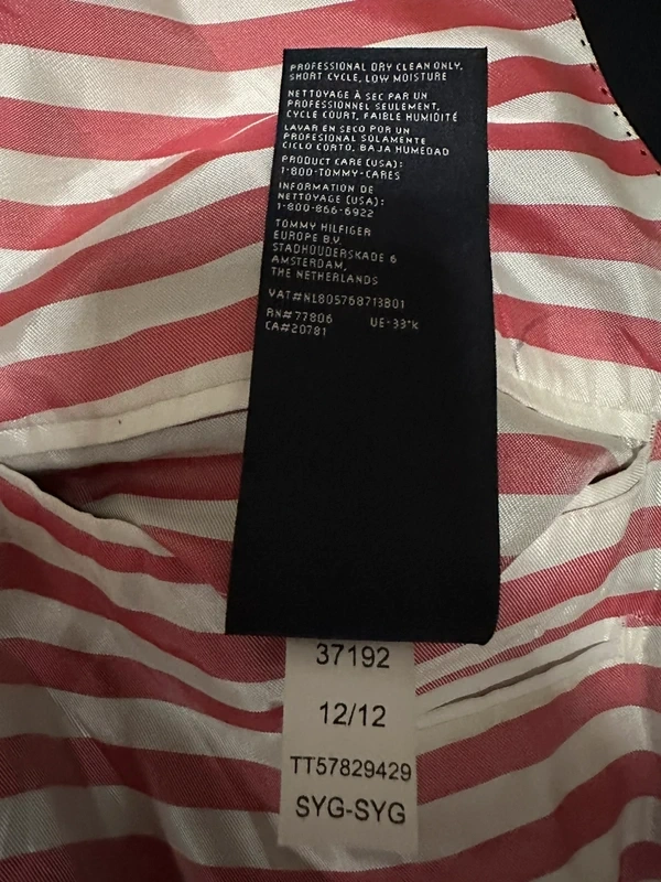 Pánské sako Tommy Hilfiger, tmavě modré - 7