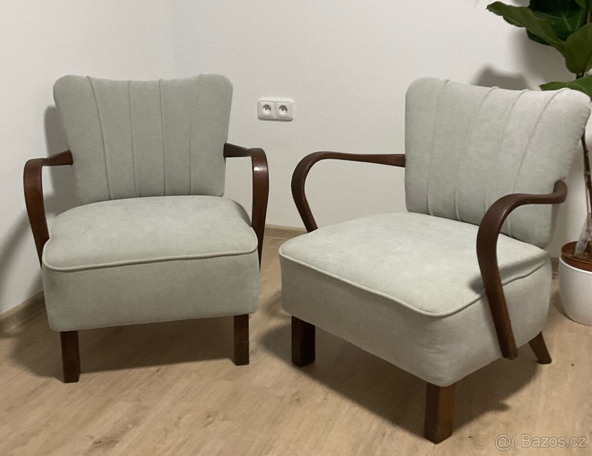 Párová křesla Halabala H-237 - 7