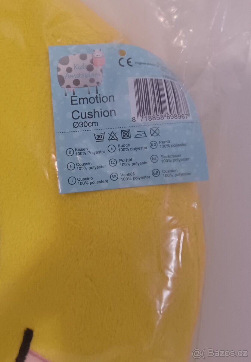 Plyšový polštář Emoji 30 cm - 7