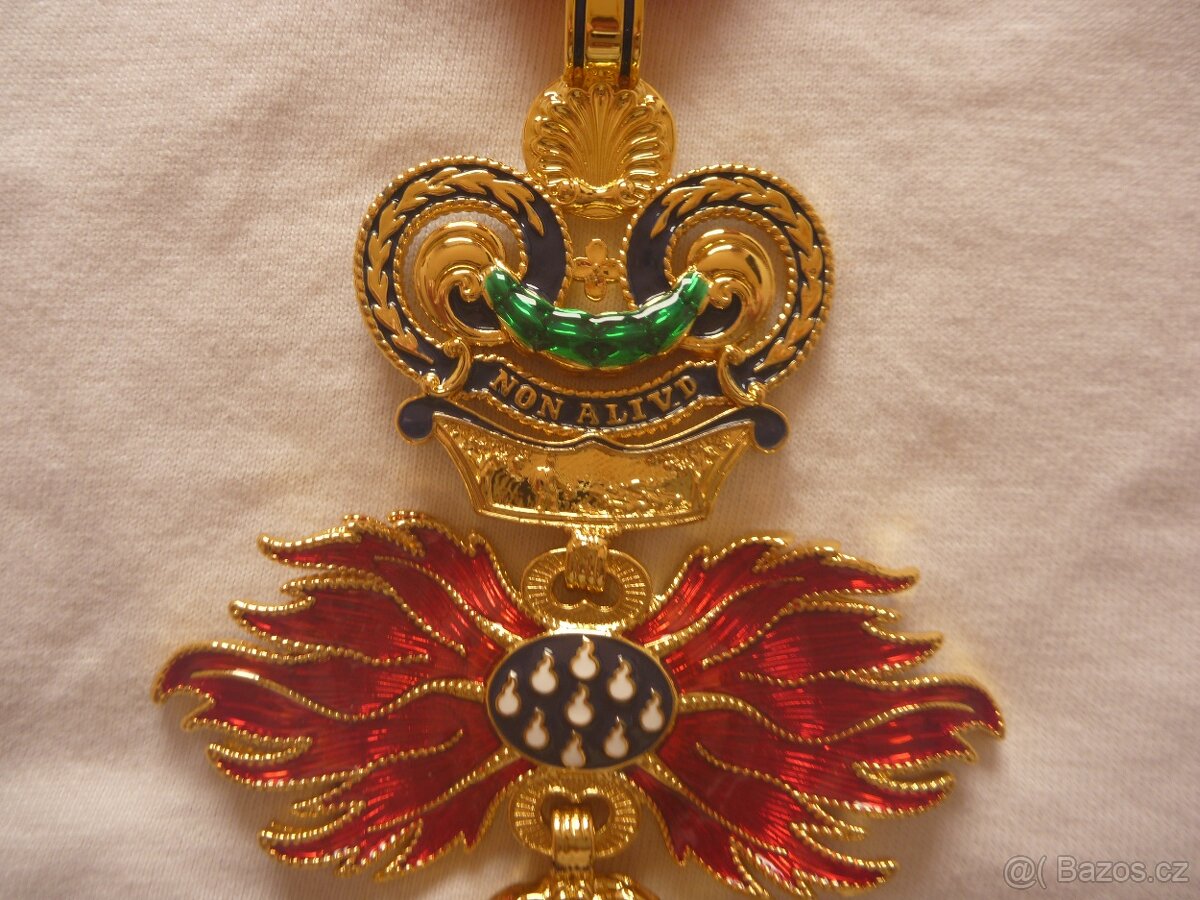 RU Rytířský řád zlatého rouna vyznamenání Rakousko FJI - 7