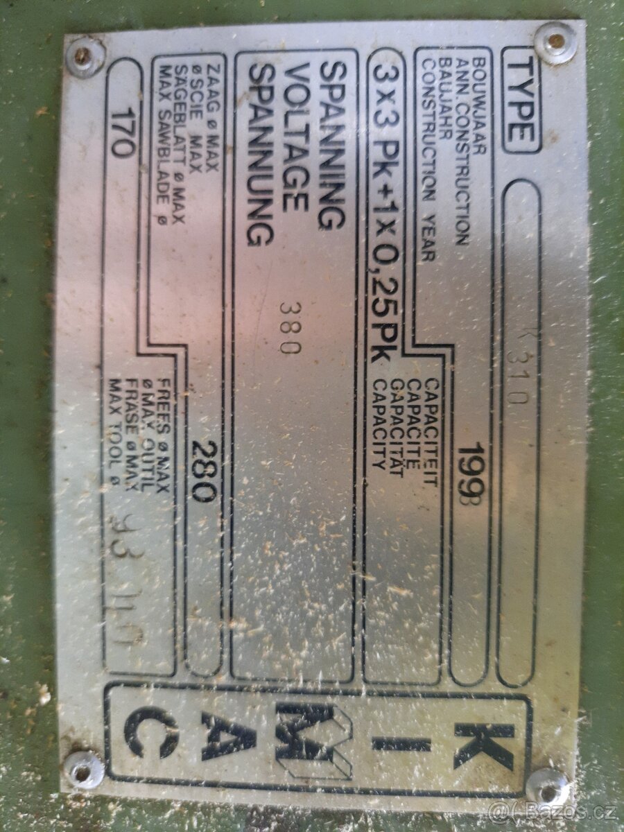 Kombinovaný stroj KIMAC K310 - 7