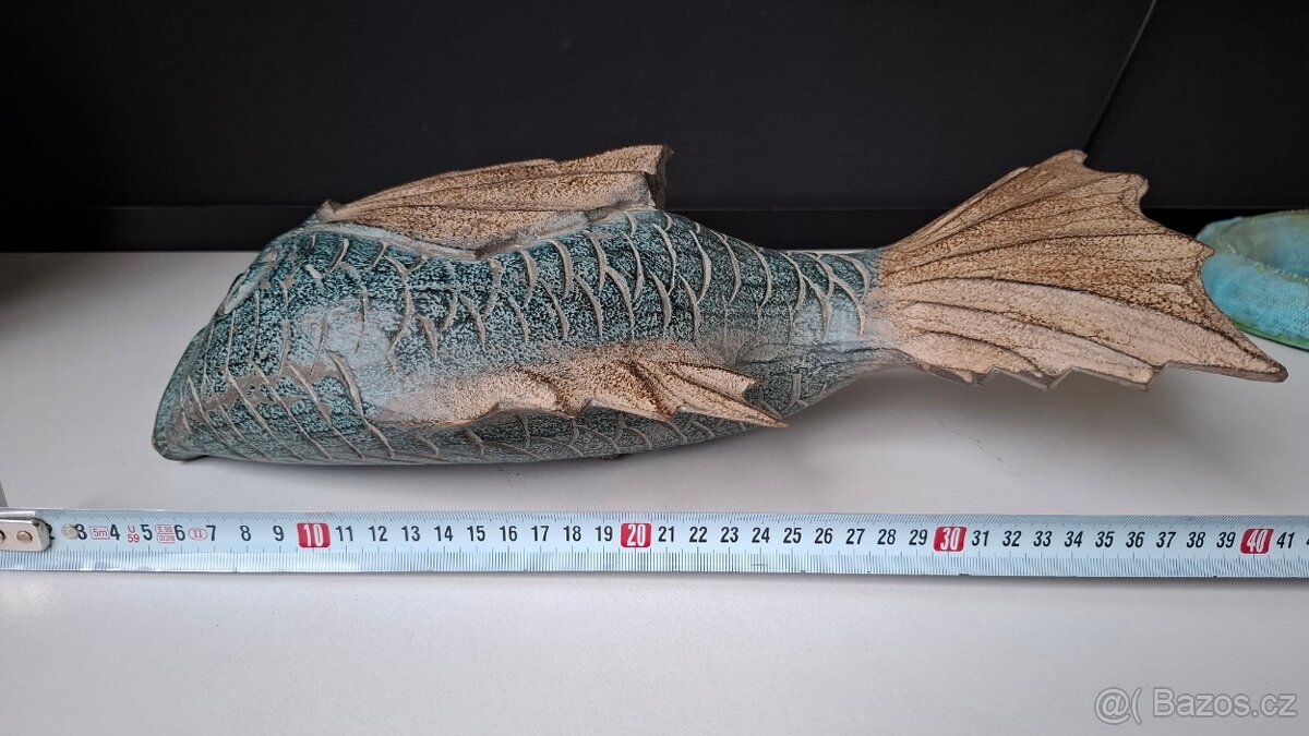 Sochy: ryby 3ks + leguán + zvířata - 7