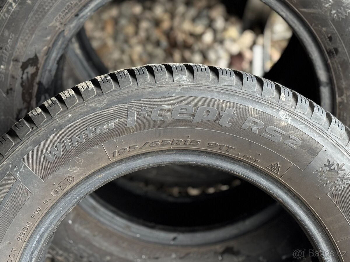 195/65/15 - Hankook zimní sada pneu - 7