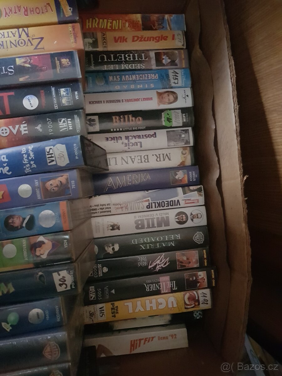 Vhs videokazety - 7
