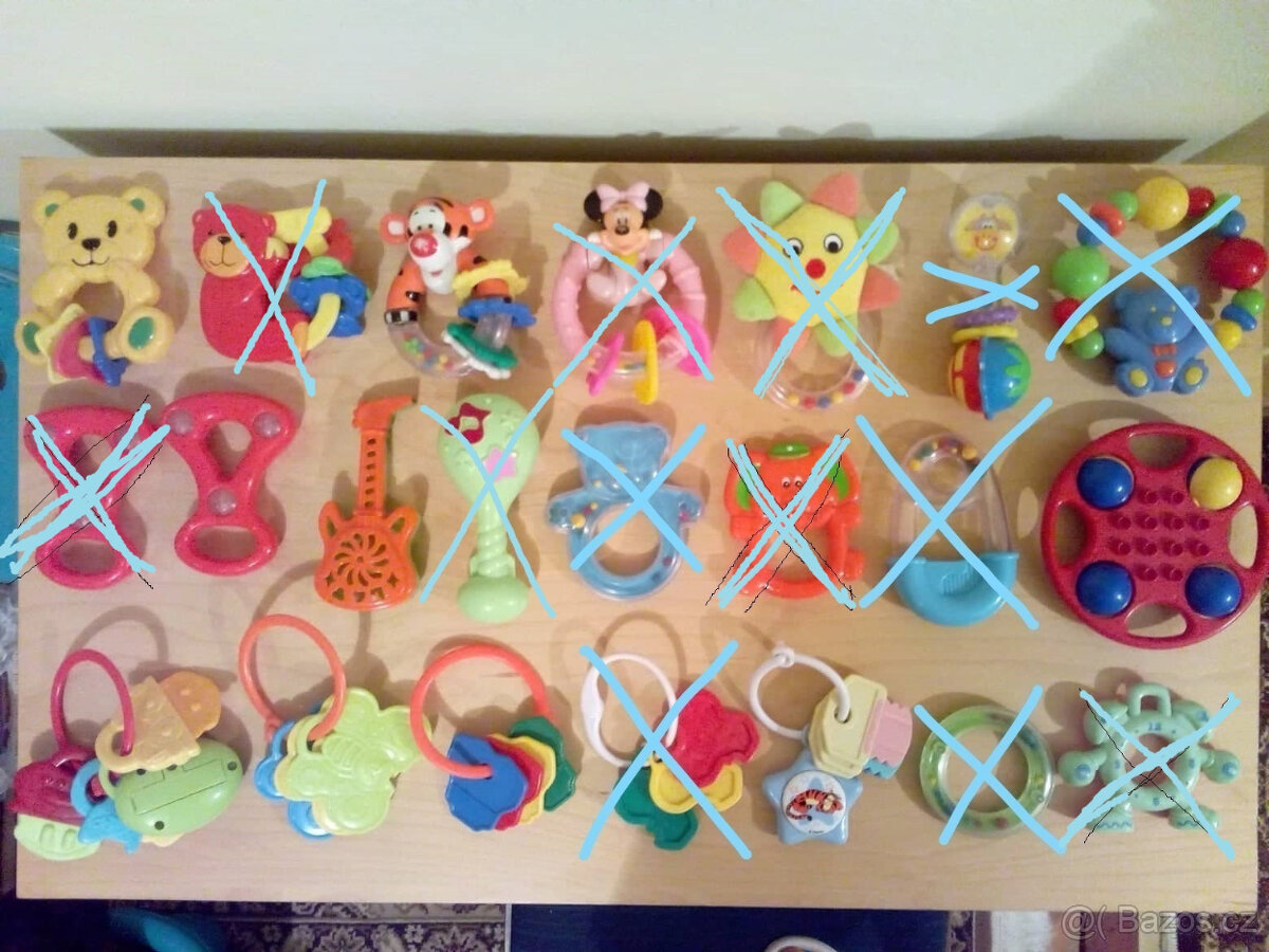 chrastítka, řeteze - 7