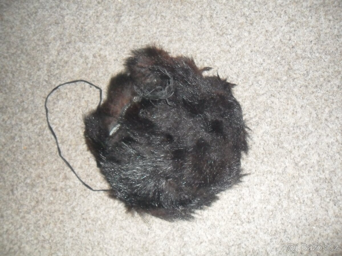 kosmetická kabela, kabelka retro, psaníčko, štucel - 7