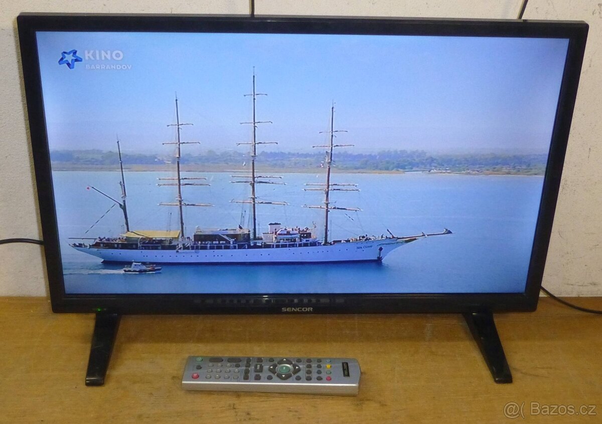 LED televize 60cm SENCOR, 24 palců, DVB-T2 - 7