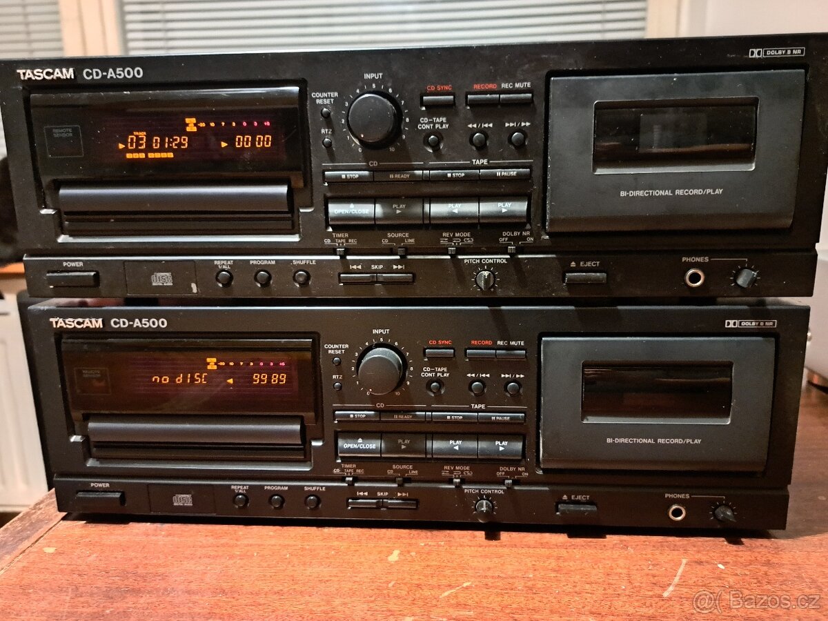TASCAM CD-A500 (CD přehrávač a kazetový magnetofon) - 7
