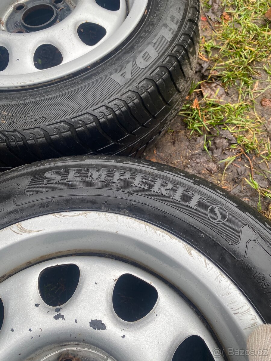 Plechová kola R14 - 7