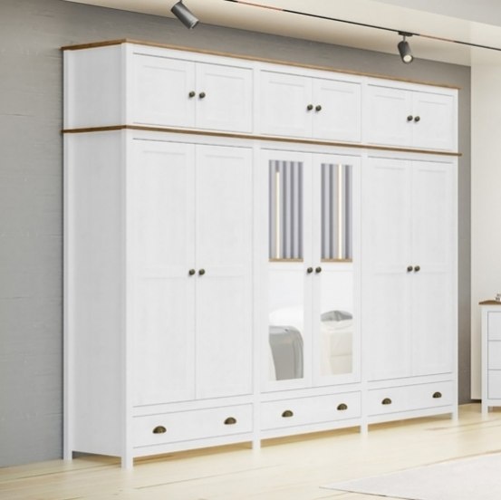 Dřevěná skříň 12dveřová TOPAZIO - 7