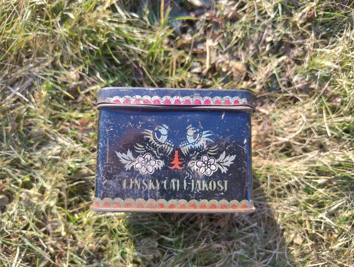 Staré plechové krabičky - 7