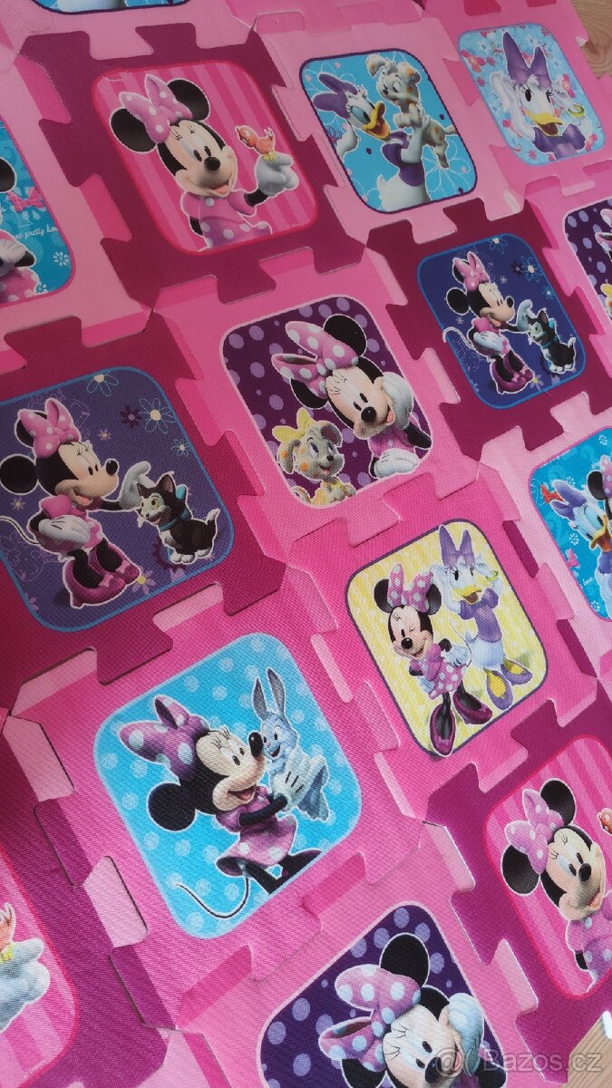 Minnie pěnový koberec puzzle - 7