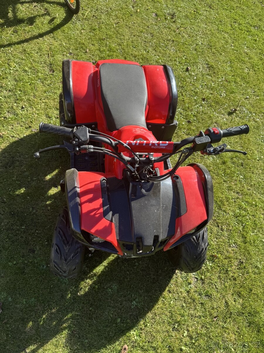 Dětská benzínová čtyřkolka 125 ccm – HB-ATV125A - 7