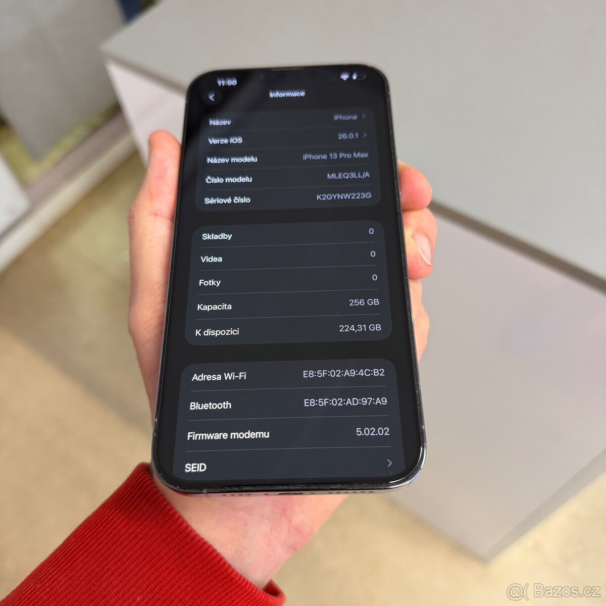 iPhone 13 Pro Max 128GB modrý, 12 měsíců záruka - 7