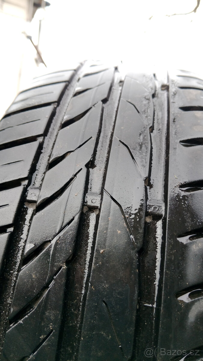 Alu kola originál Škoda 15", 5x100 + letní pneu - 7