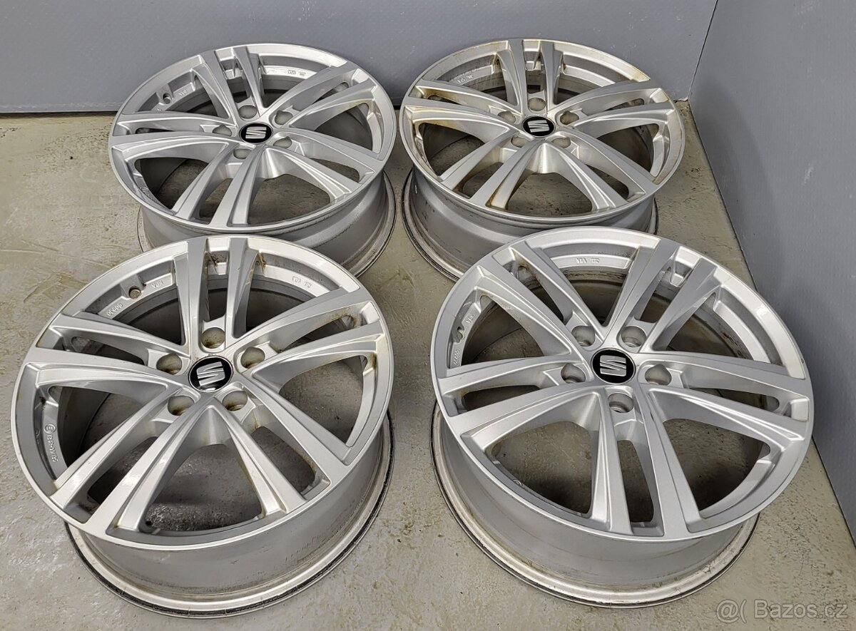 Originál 17" Seat Tarraco 5x112 Passat B8 Superb - 7