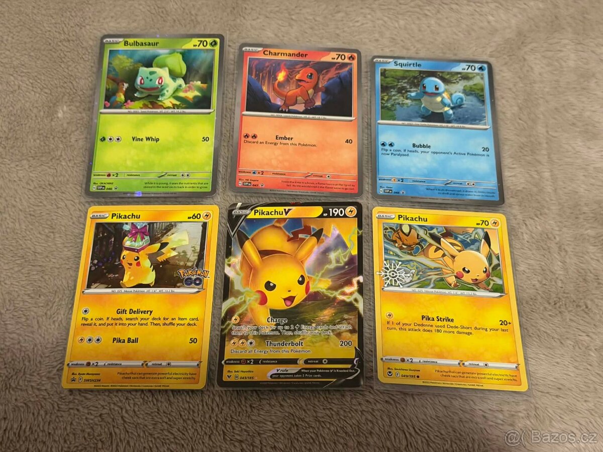 Pokémon karty rôzne - 7