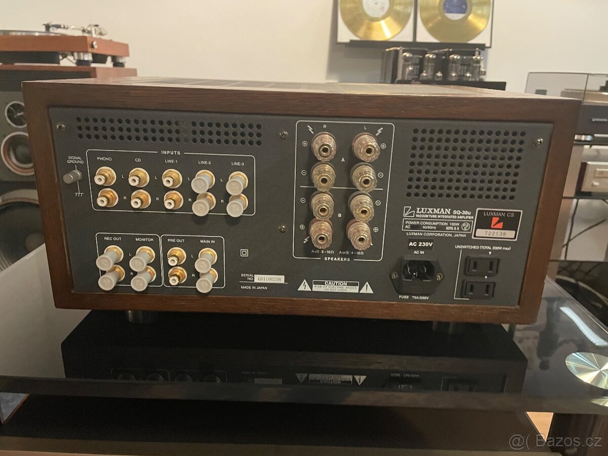 lampový zesilovač LUXMAN SQ-38u - 7