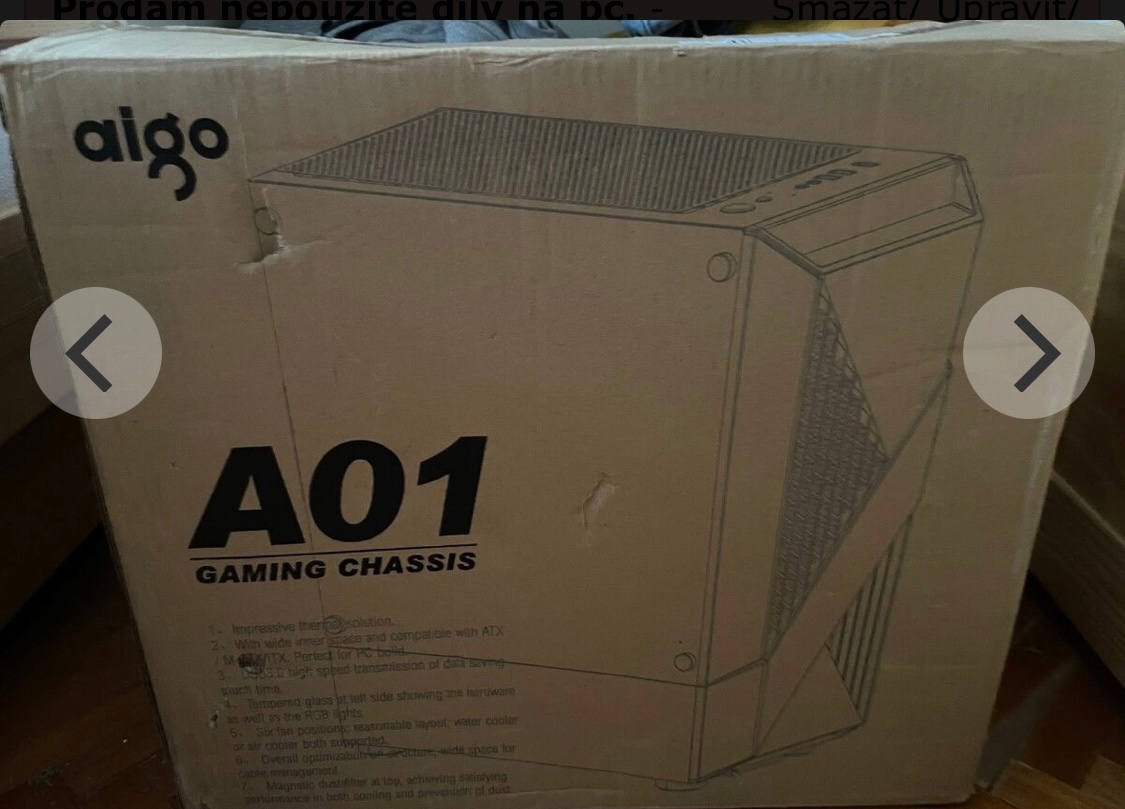 Prodám nové díly na pc - 7