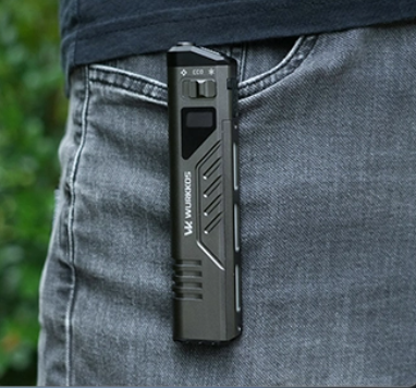 Wurkkos TD11 chytrá OLED 3000L, USB-C,RGB novinka - 7