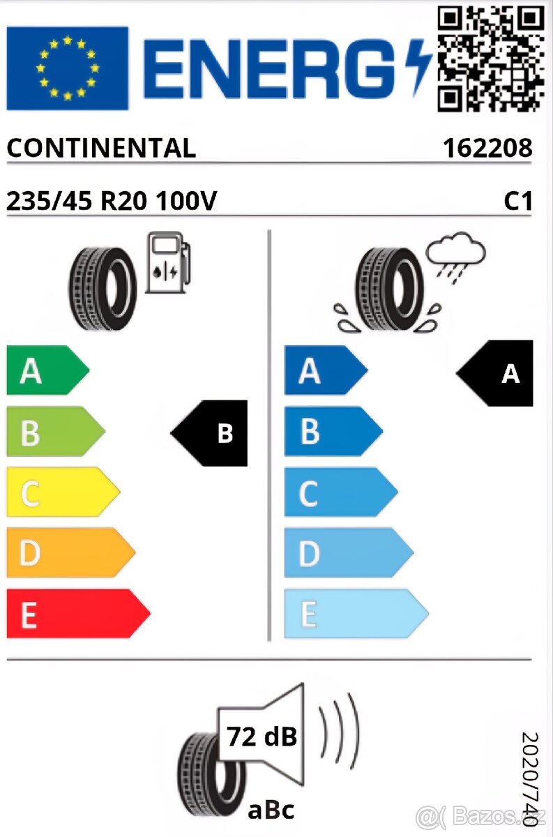 Continental Sportcontact 5, 235 45 20, 235/45 r20, 100V - 7
