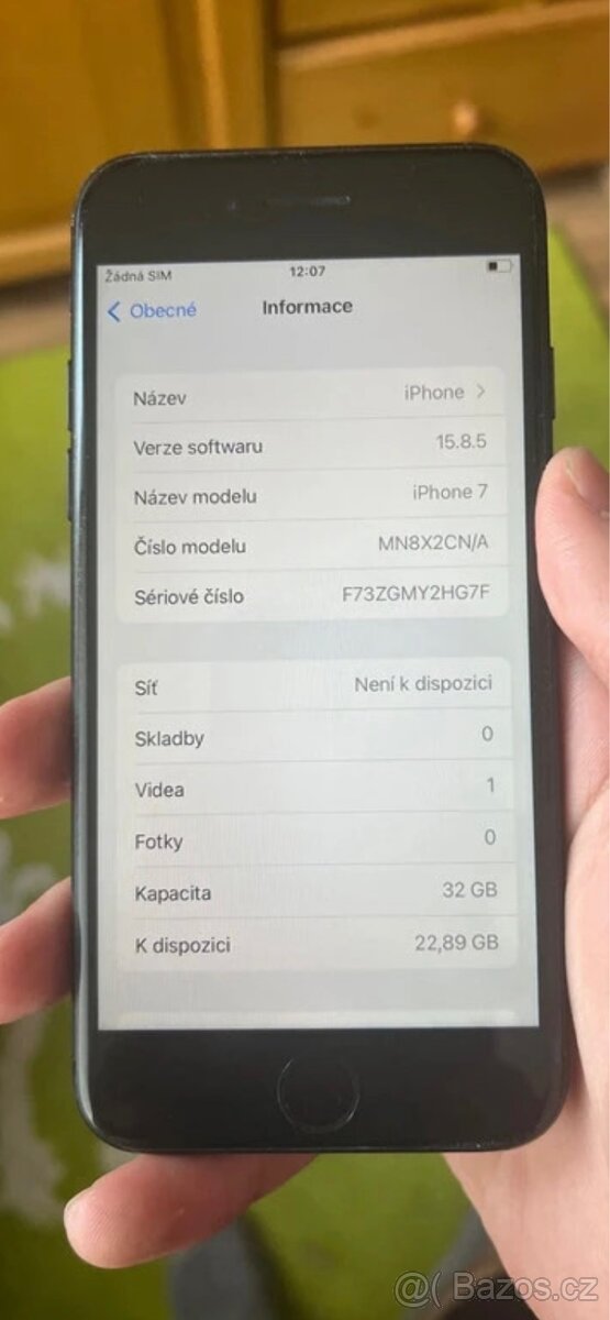 IPHONE 7 32GB Černý - 7