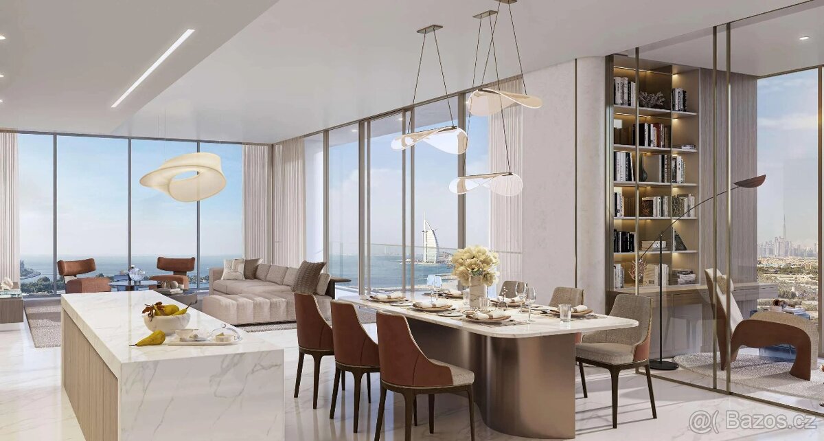 🌴 Exkluzivní přímořský život na ikonickém pobřeží Dubaje - 7