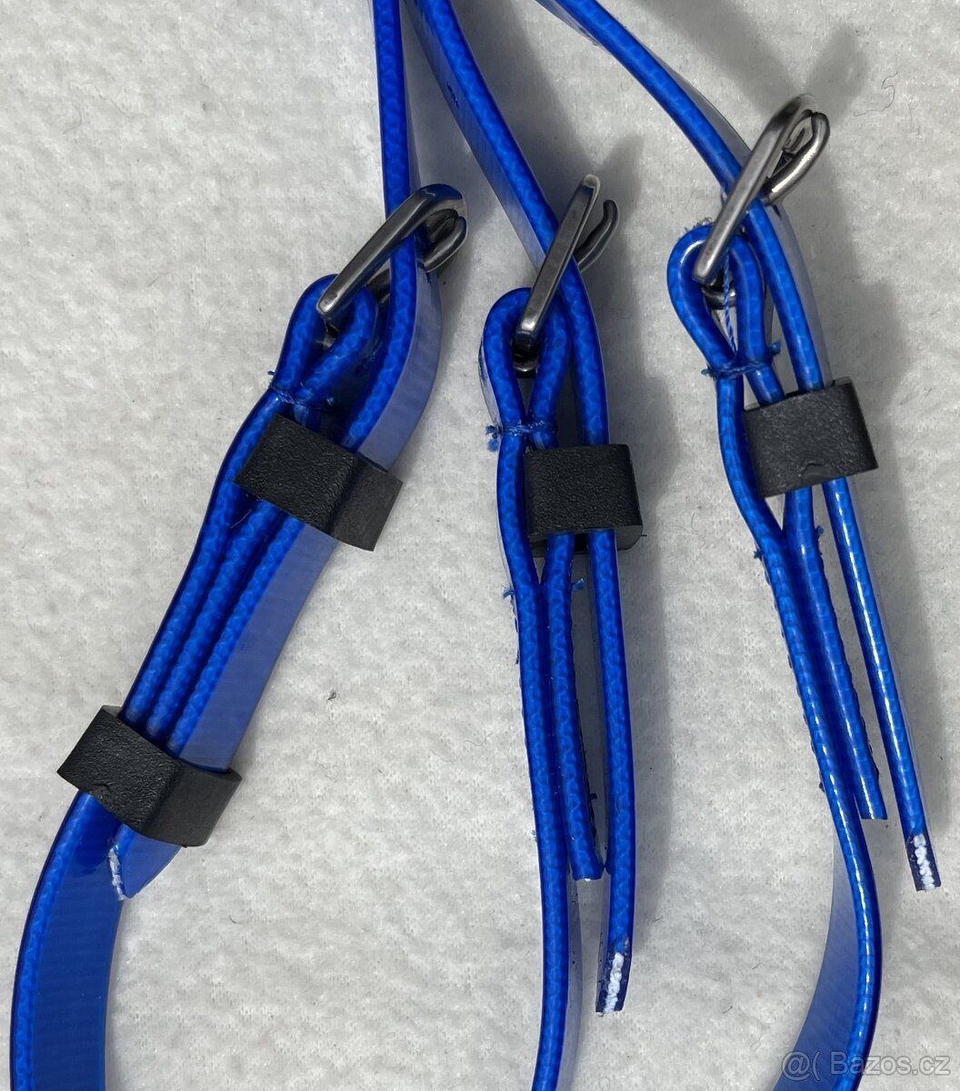 Uzdečka anglická Biothane s otěžemi MIX - 7