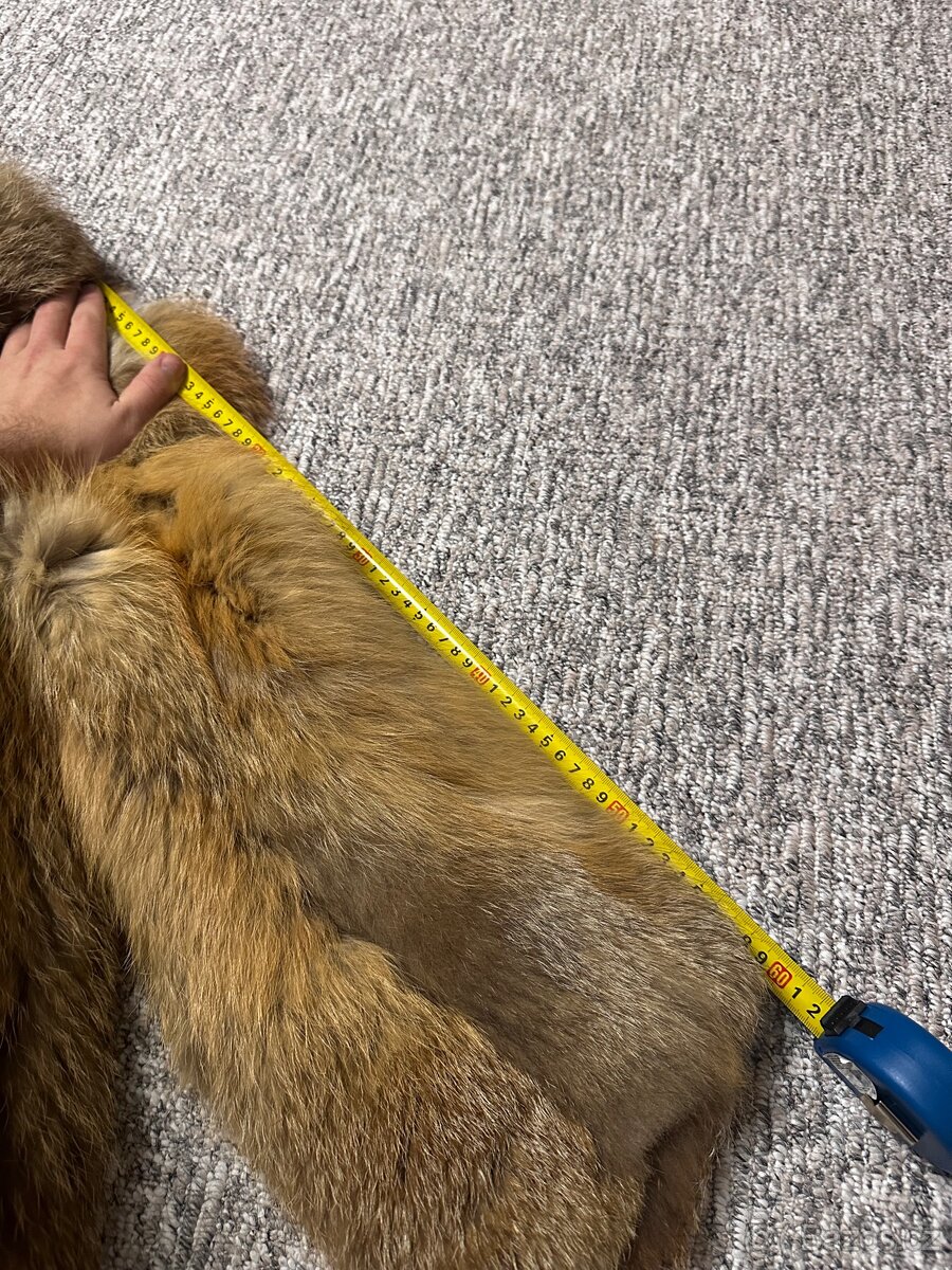 Kožich z pravé kožešiny liščí - 7