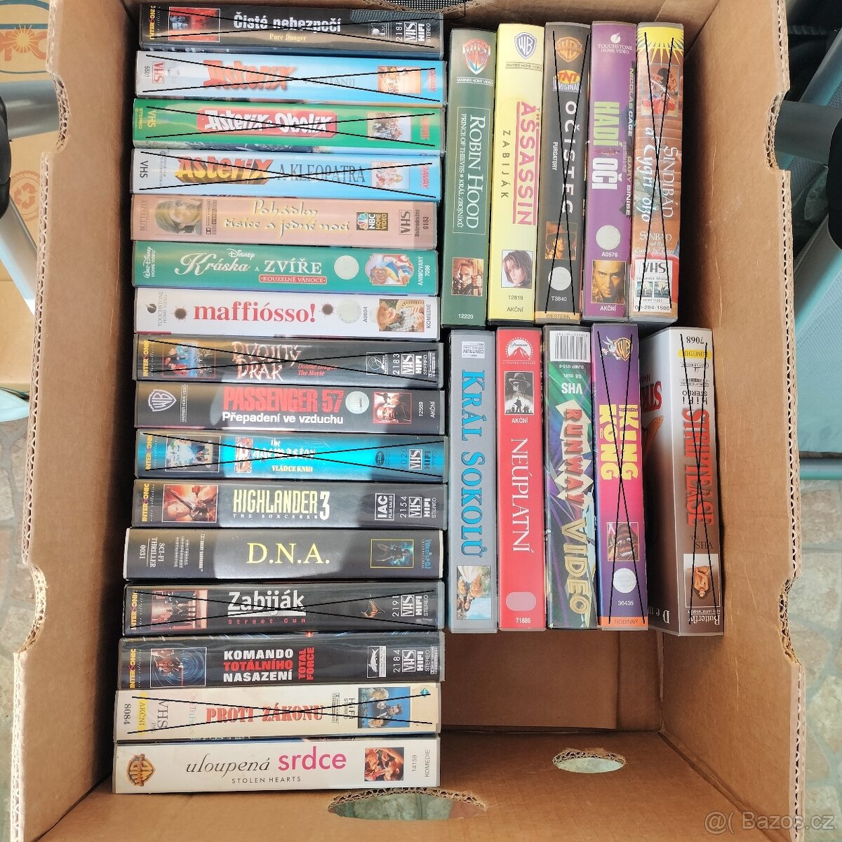 originální VHS kazety (videokazety) - 7