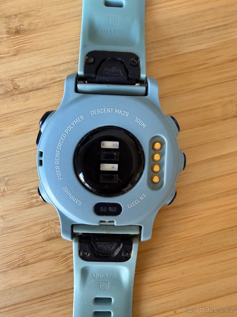 Garmin Descent Mk2s Sapphire Mineral Blue - 7