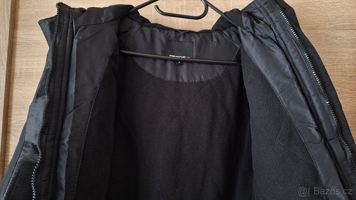 Dámská černá zimní bunda - 7