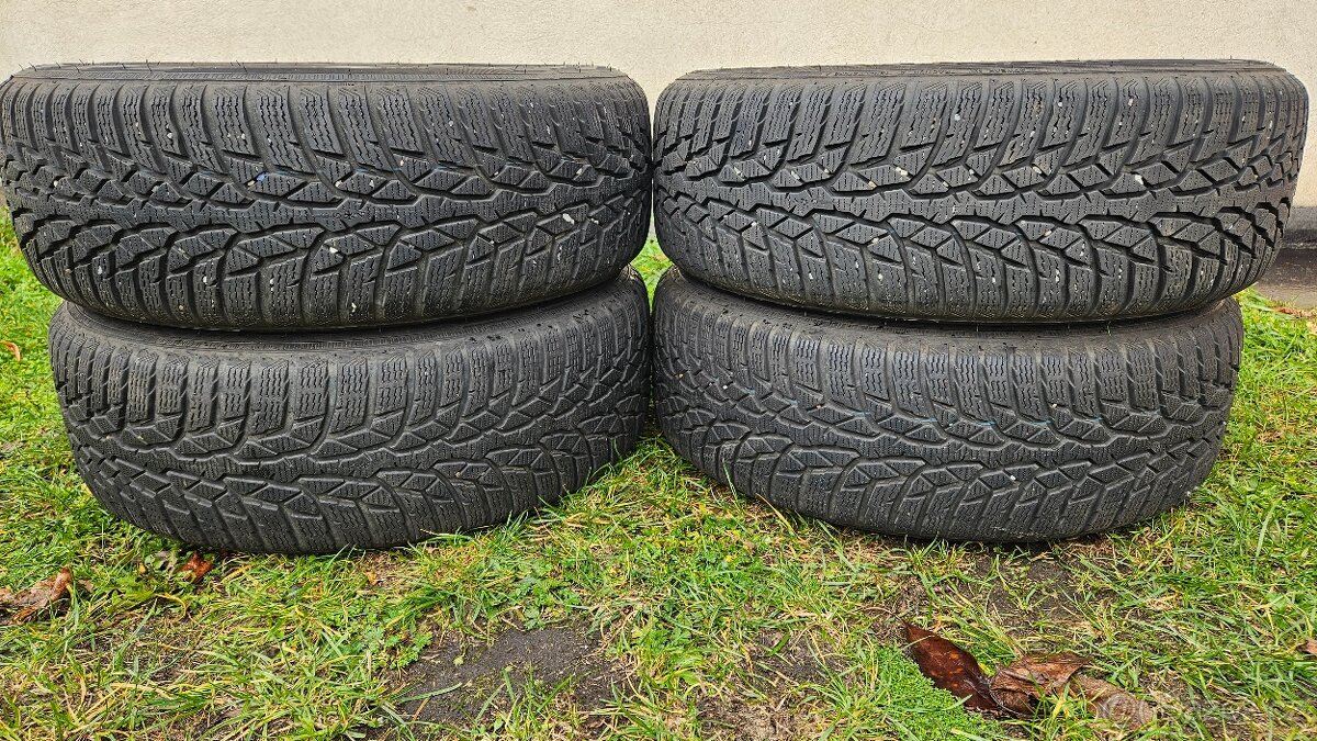 Mazda 3 zimní pneumatiky 205/60R16 elektrony 6,5Jx16 5x114,3 - 7