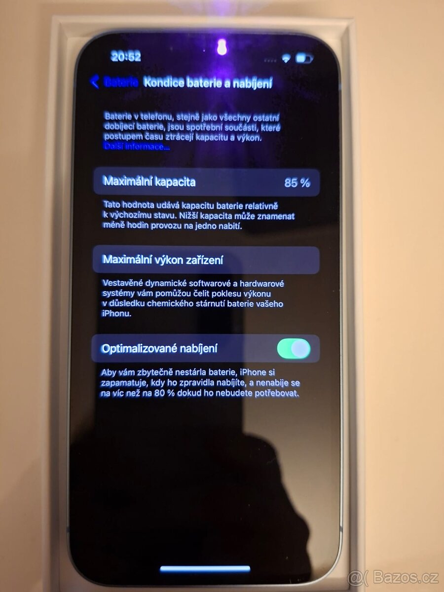 iPhone 14, 256 GB, modrý – velmi dobrý stav - 7