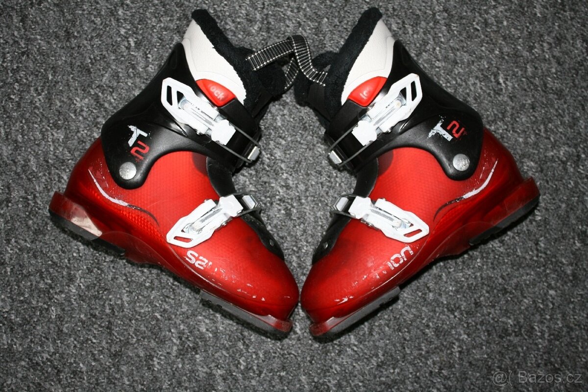 lyže dynamic 110 cm , lyžáky - 7