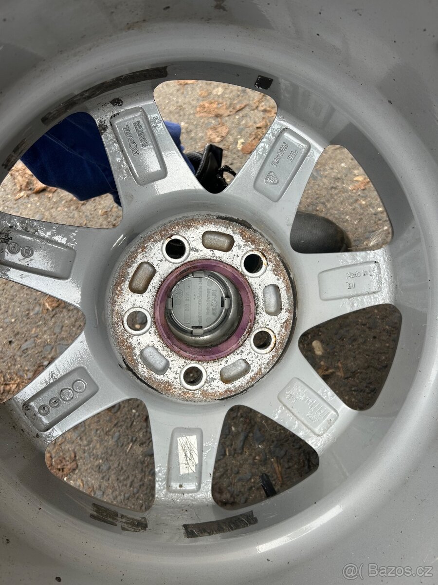 Alu kola Ronal 5x100 R16 zimní - 7