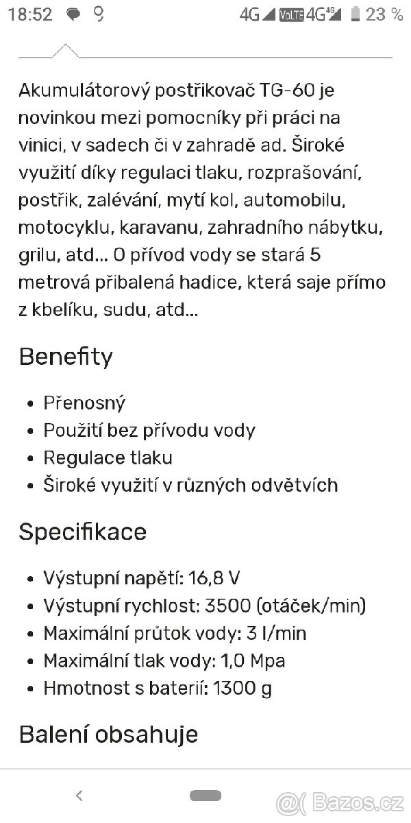 Aku vap TG-60 Aku vapka - 7