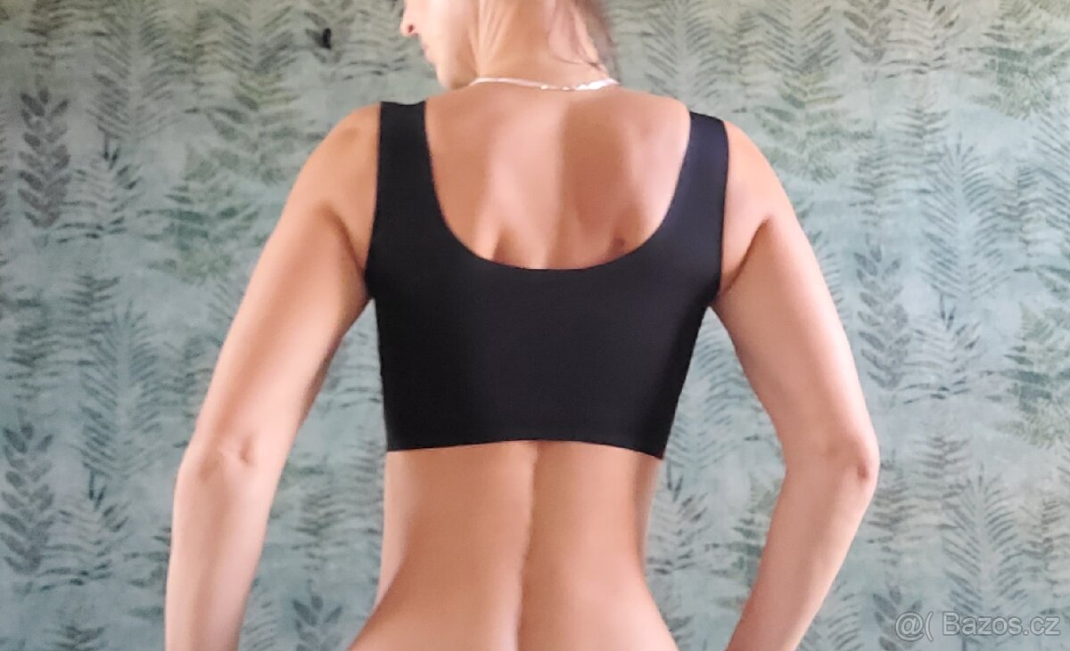 Nová dámská push up sportovní bralet podprsenka 75 B - 7