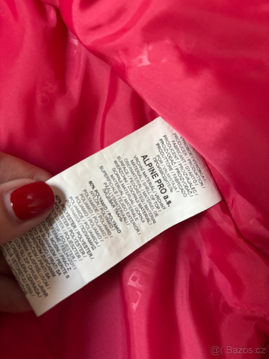 NOVÁ Alpine-pro teplá sportovní zimní bunda S - 7