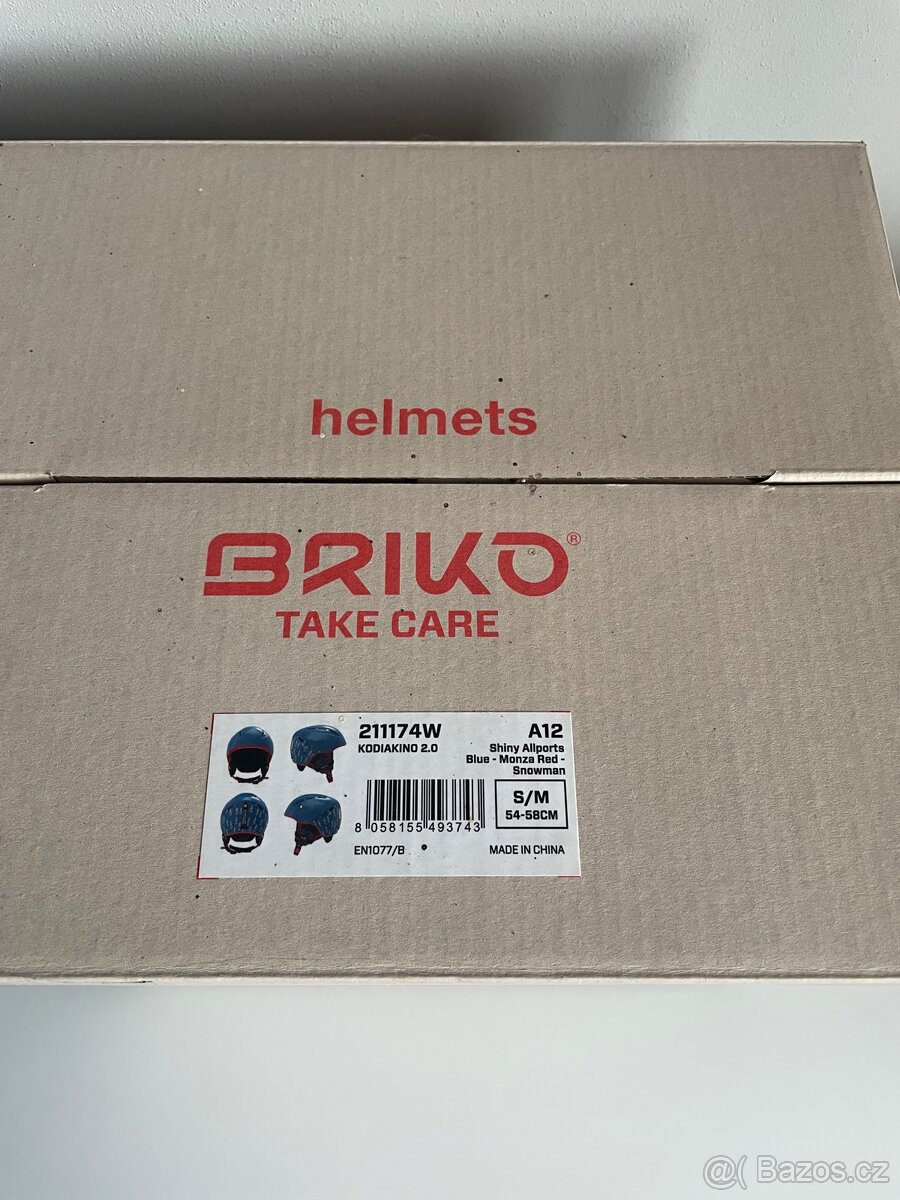 Lyžářská dětská helma zn. Briko SM 54-58 cm - 7