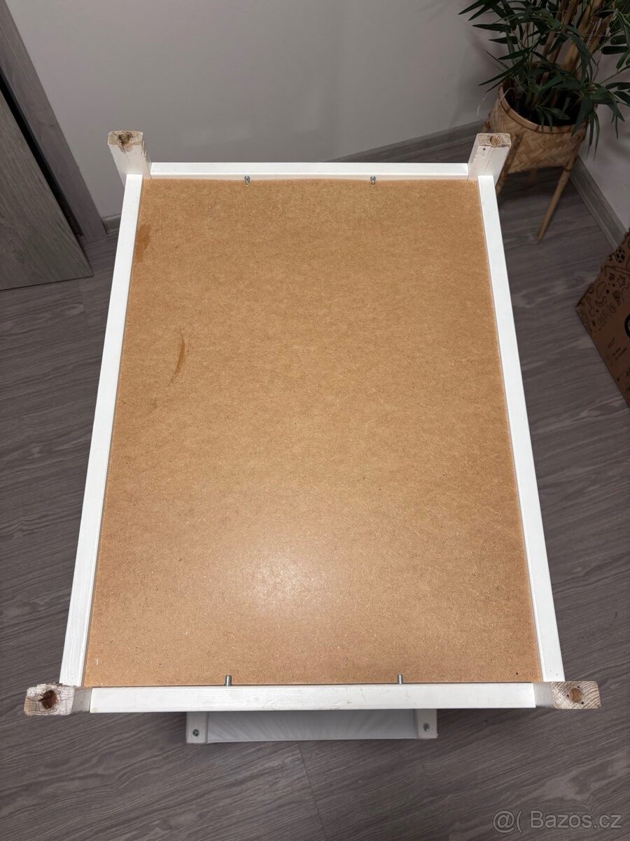 Prebalovaci pul, dreveny bily - 7