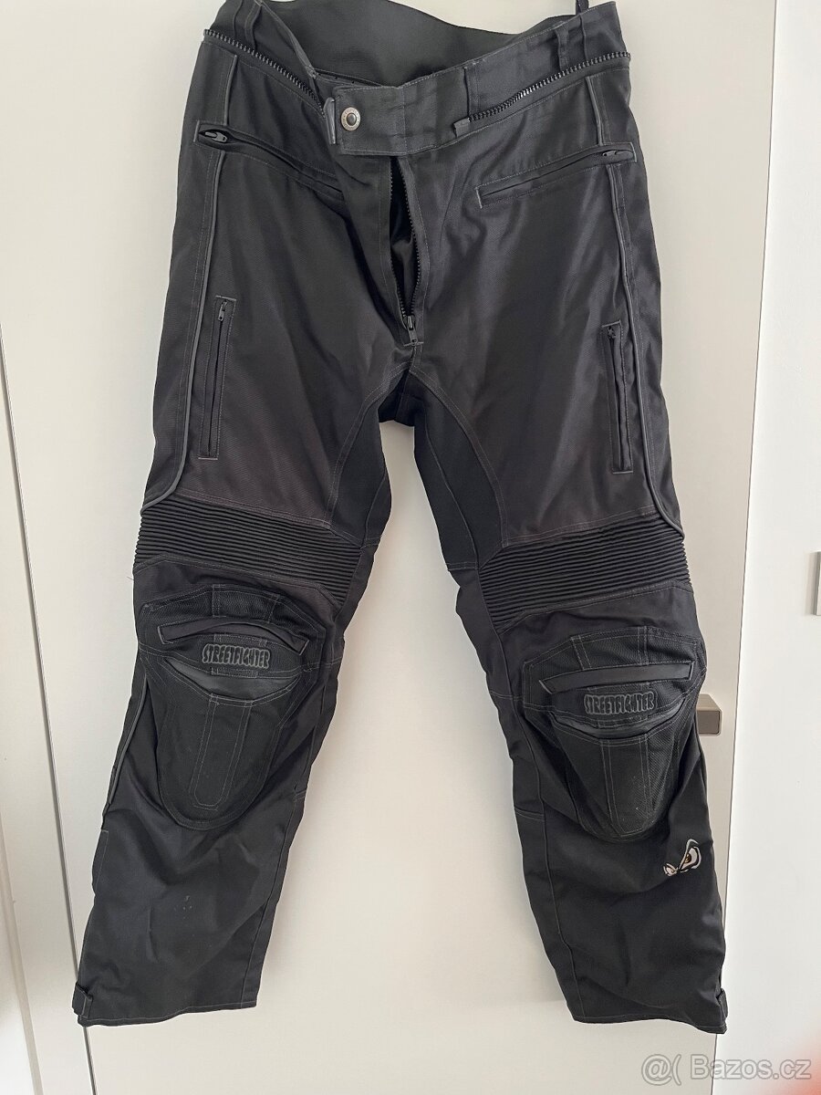 Motorkářské oblečení, držák páteře a tašku - 7