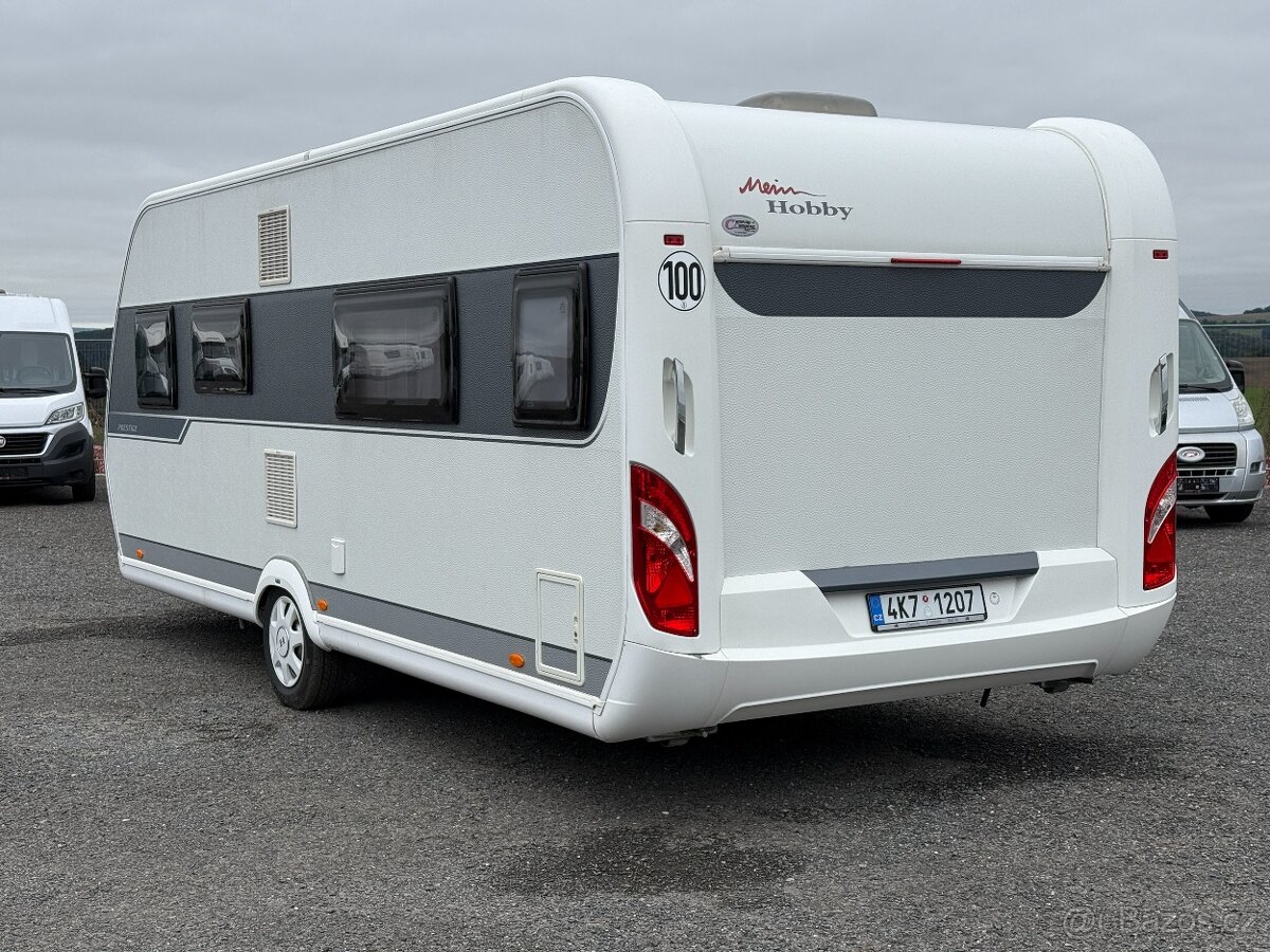 Karavan Hobby 560, klimatizace, držák kol - 7