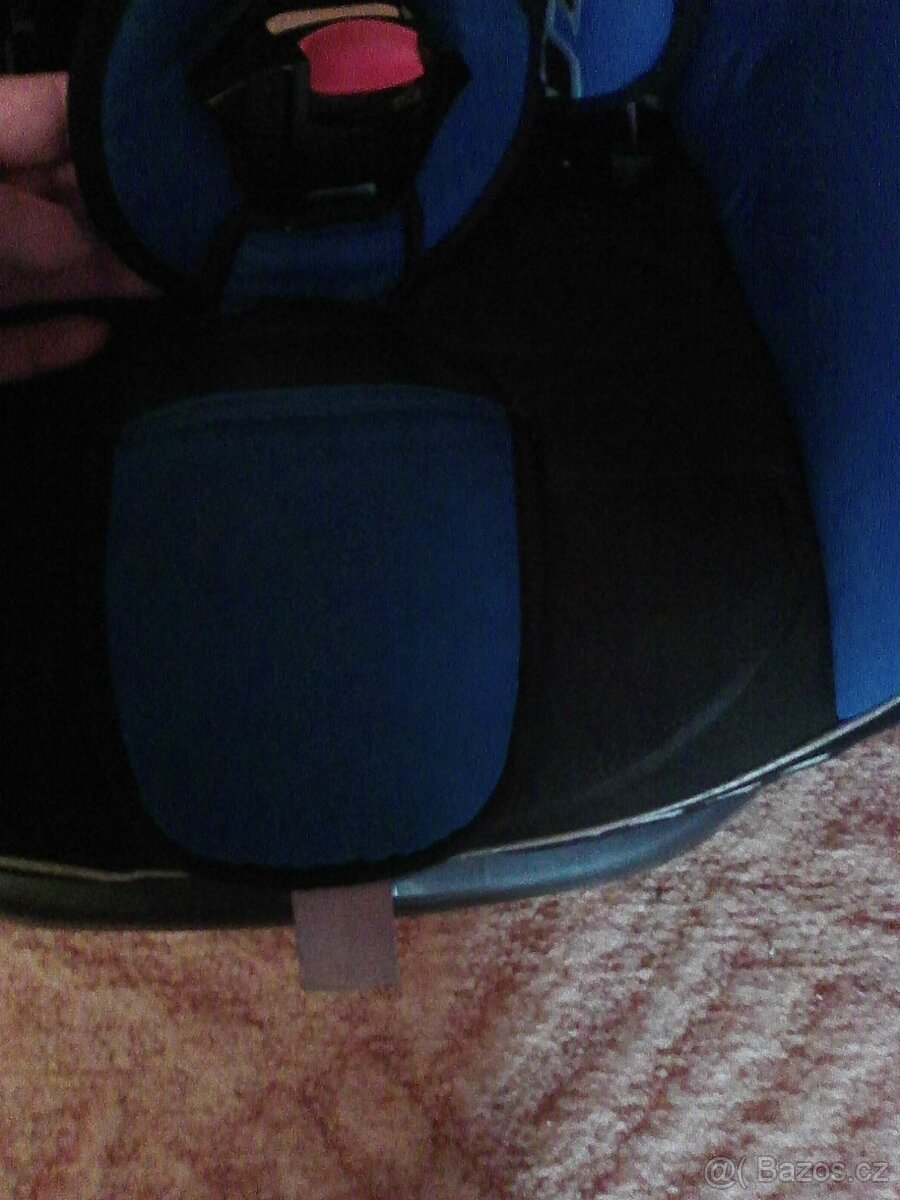 Dětská autosedačka zn. Zenith v modré barvě - 7