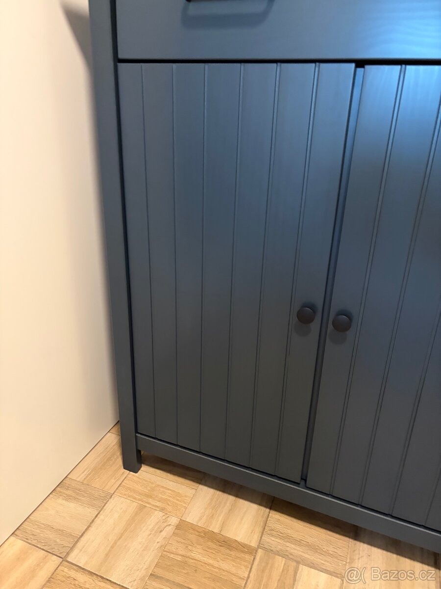Tmavě modra komoda Miranda 90 cm - 7