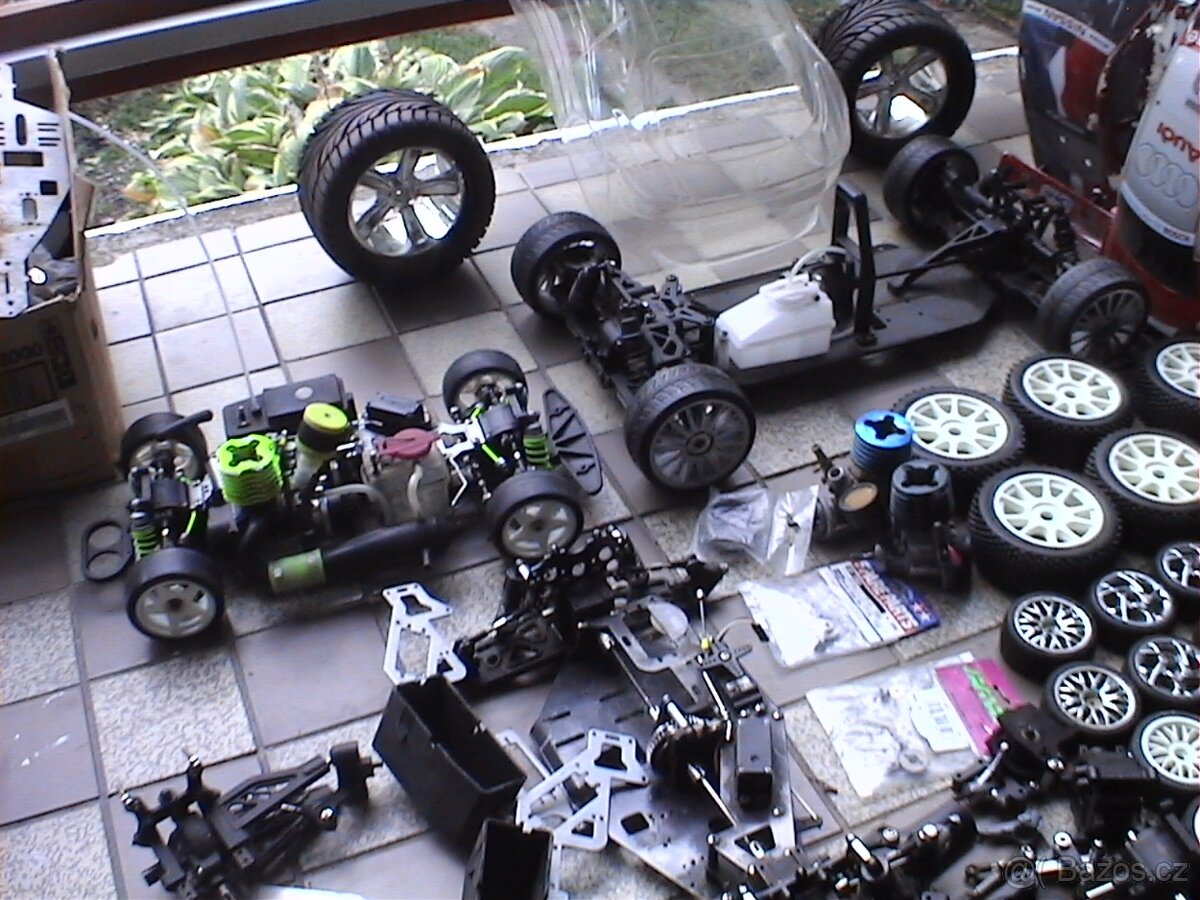 RC NITRO AUTO 4WD DVURYCHLOSTNÍ CHASI P-190 - 7