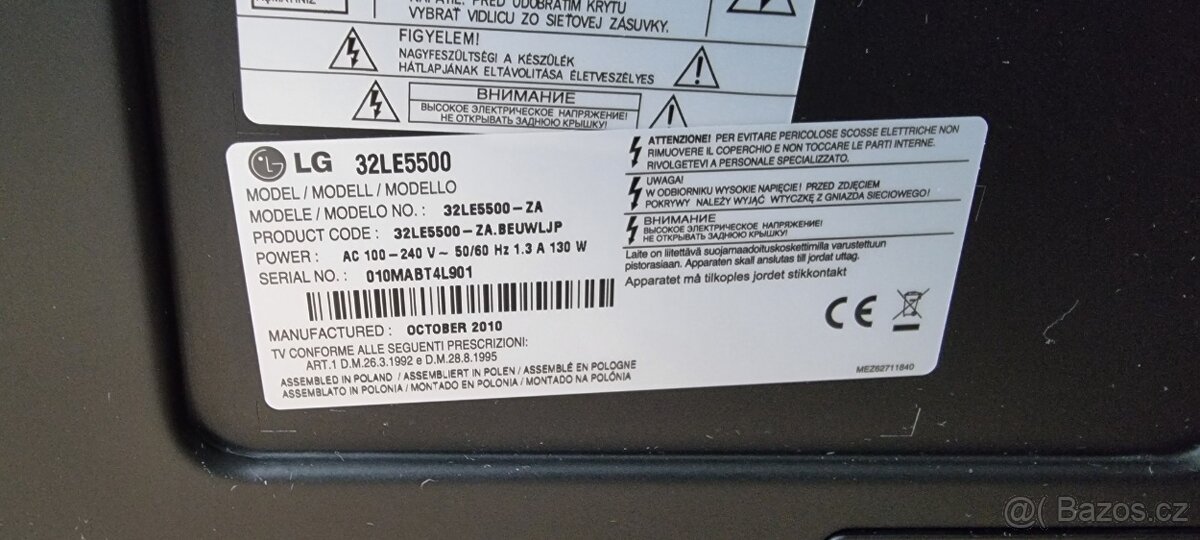 32" LED LCD TV,Full HD,81 cm,100Hz-TOP stav - 7